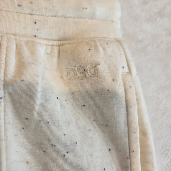 DSG Women's Sport Fleece Mid-Rise Shorts in Bright Sand Nep XS New Running Walk - Picture 4 of 10